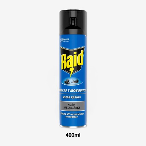 Inseticida Raid Spray Rápido Moscas E Mosquitos 400ml - Image product