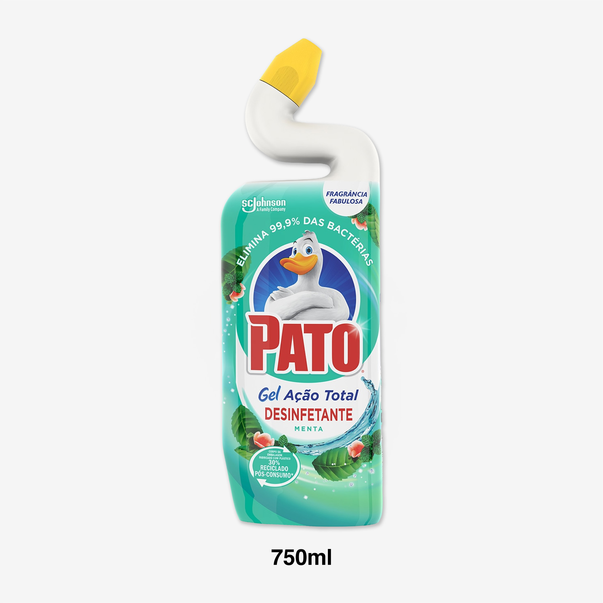 Wc Pato Desinfetante Ação Total 750ml