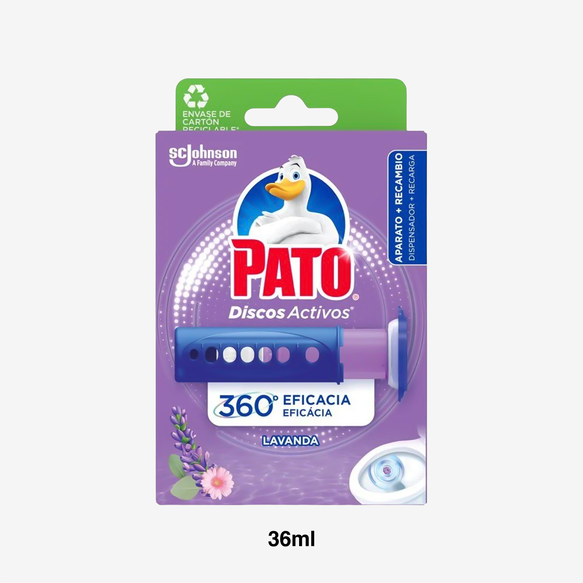 Wc Pato Discos Activos 36ml