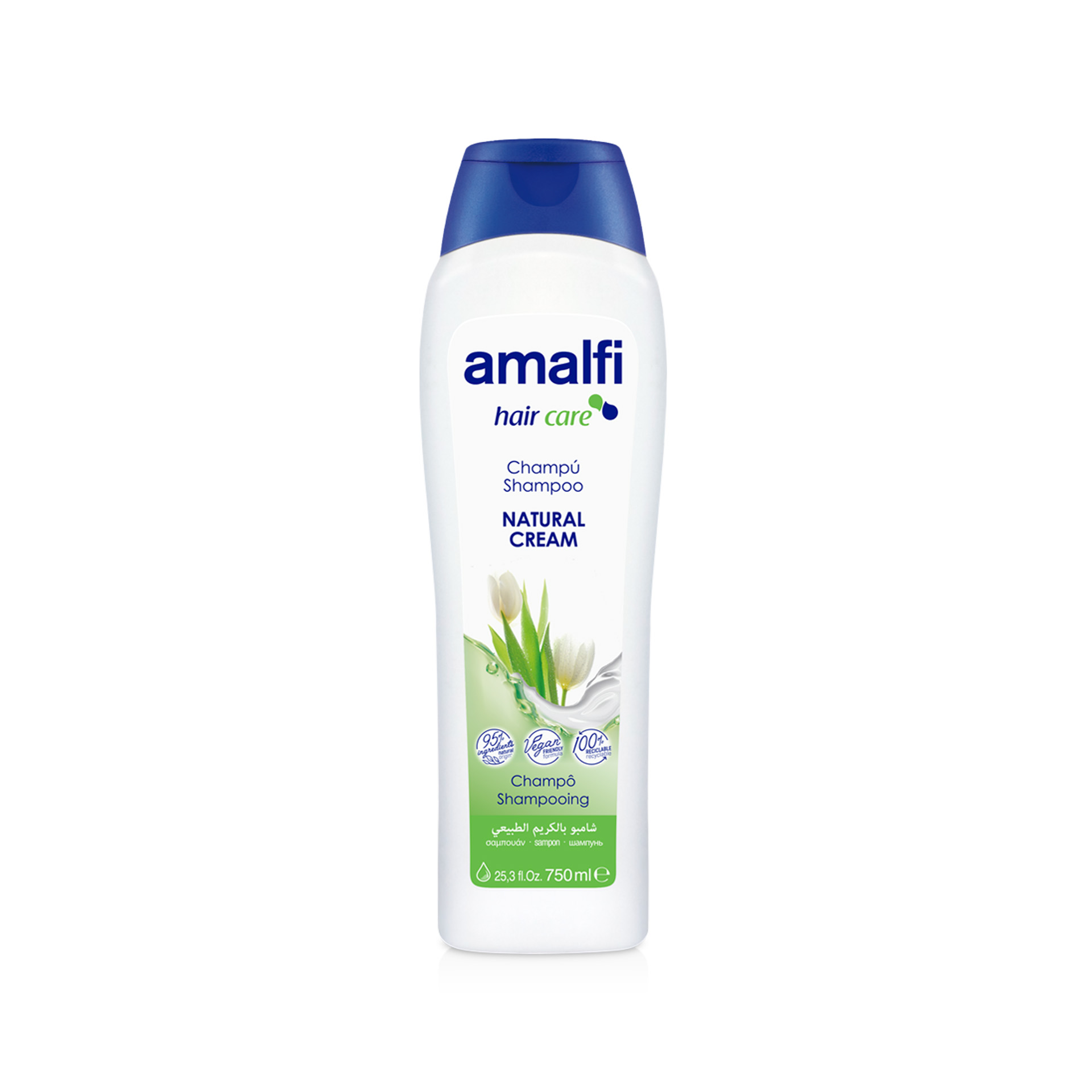 Champô Amalfi Natural Cream 750ml