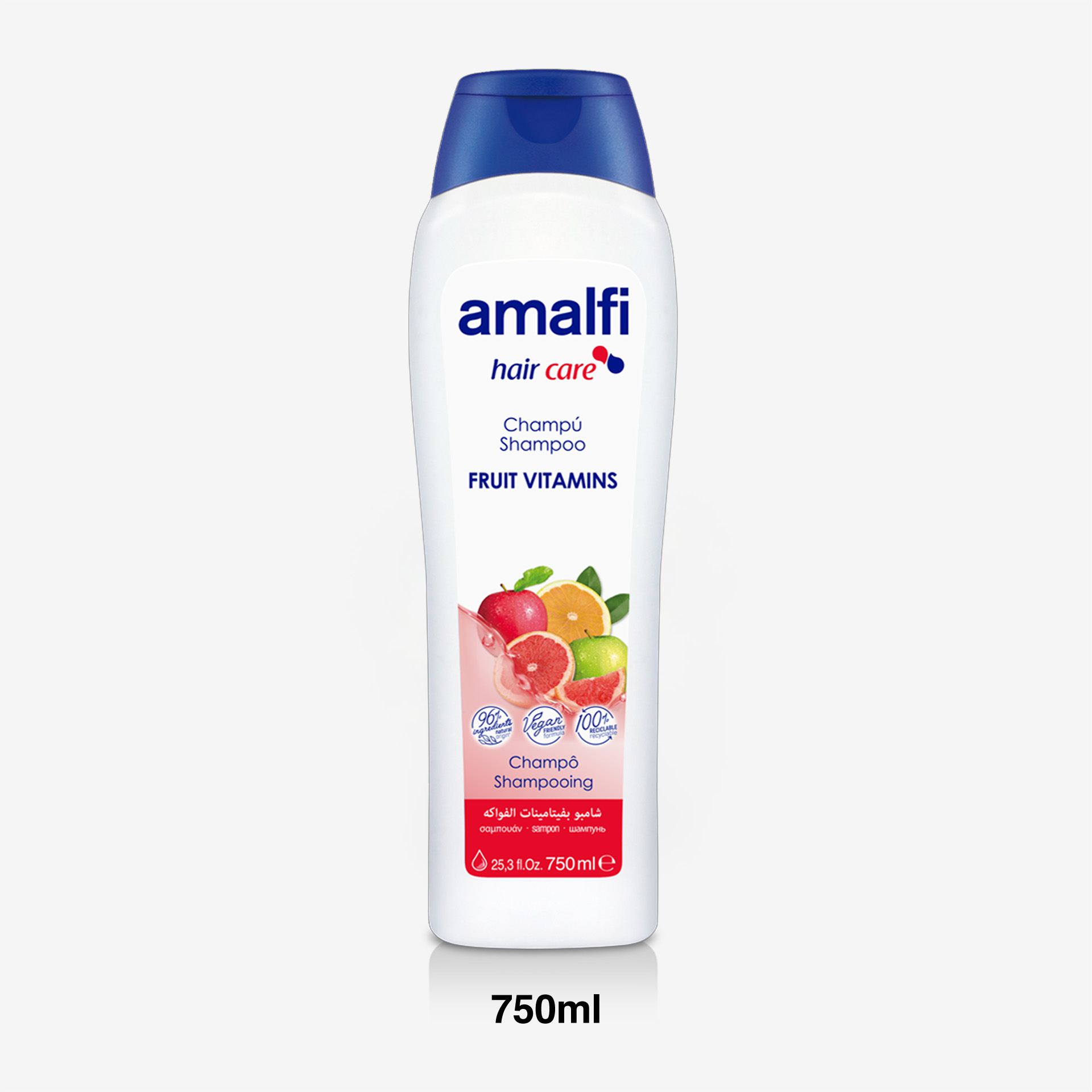 Champô Amalfi Vitaminas Frutal 750ml