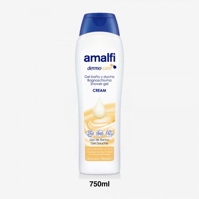 Gel Banho Amalfi Creme Nutritivo 750ml