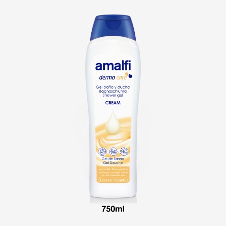 Gel Banho Amalfi Creme Nutritivo 750ml - Image product