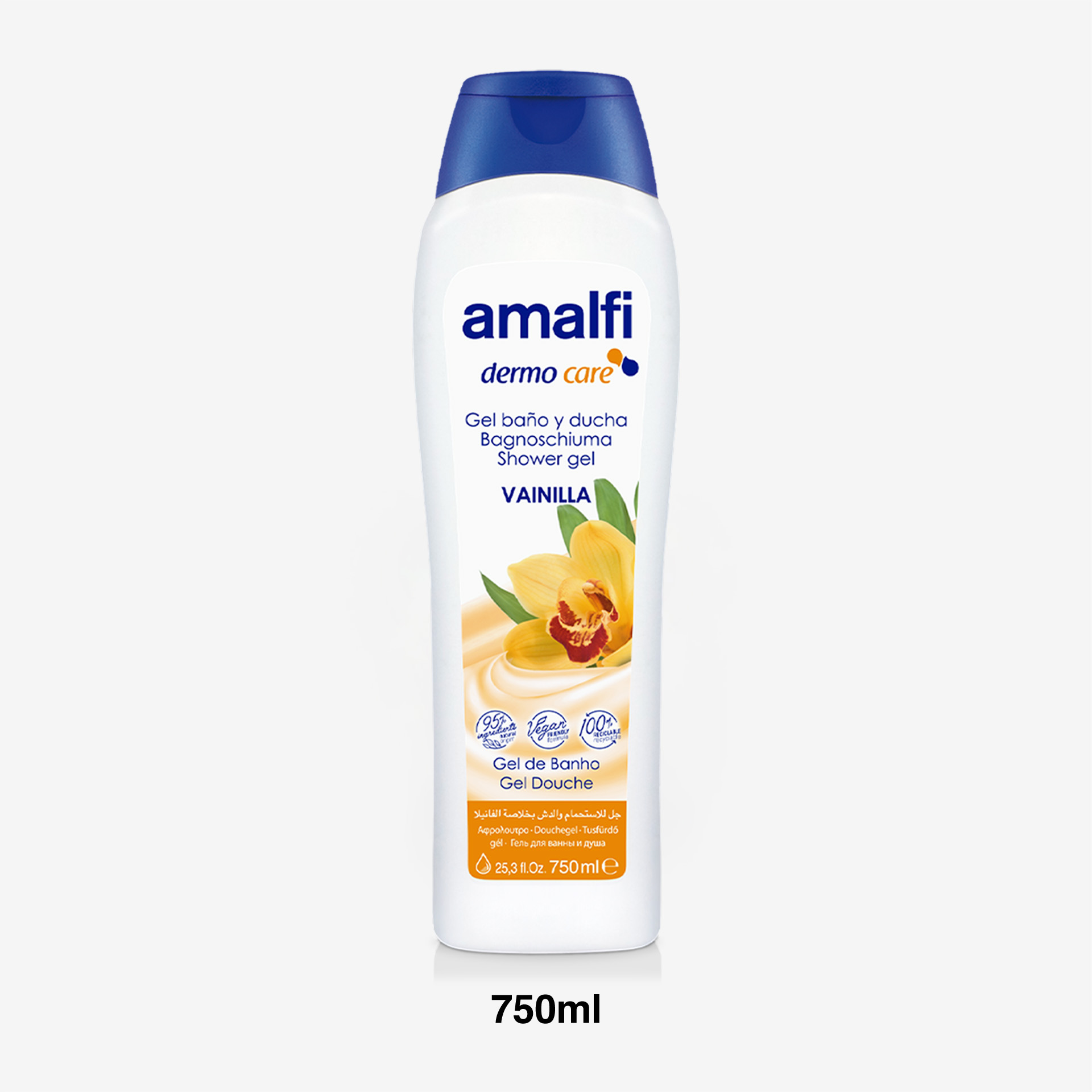 Gel Banho Amalfi Flor Baunilha 750ml