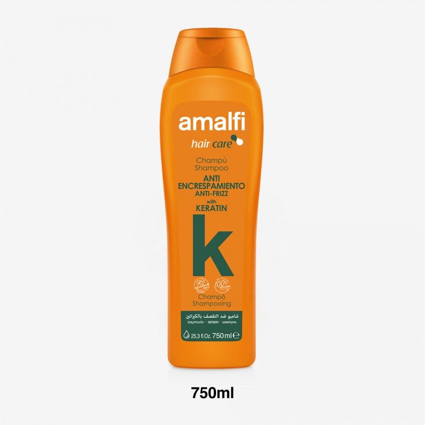 Champô Amalfi Keratina Cabelo Frisado 750ml Champô Amalfi Keratina Cabelo Frisado 750ml