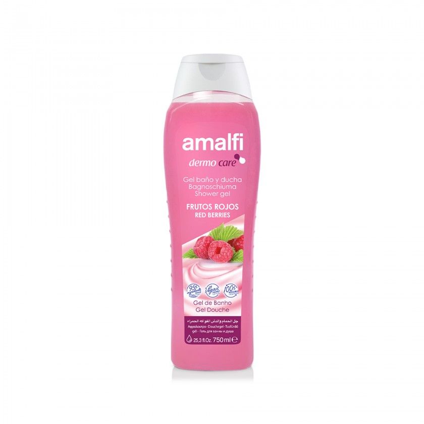 Gel Banho Amalfi Frutos Vermelhos 750ml