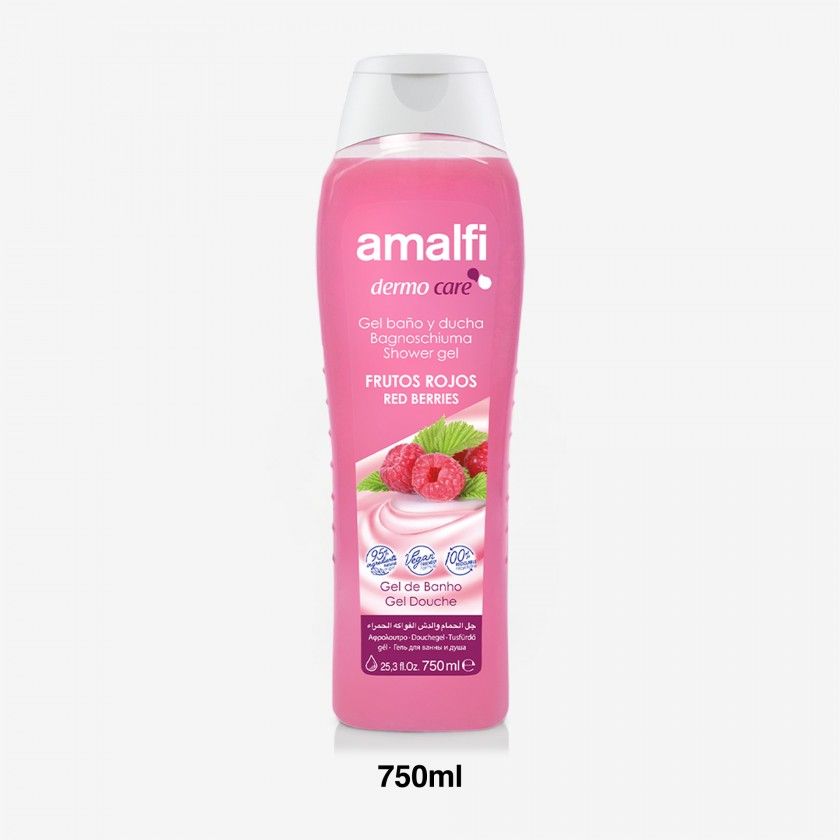 Gel Banho Amalfi Frutos Vermelhos 750ml