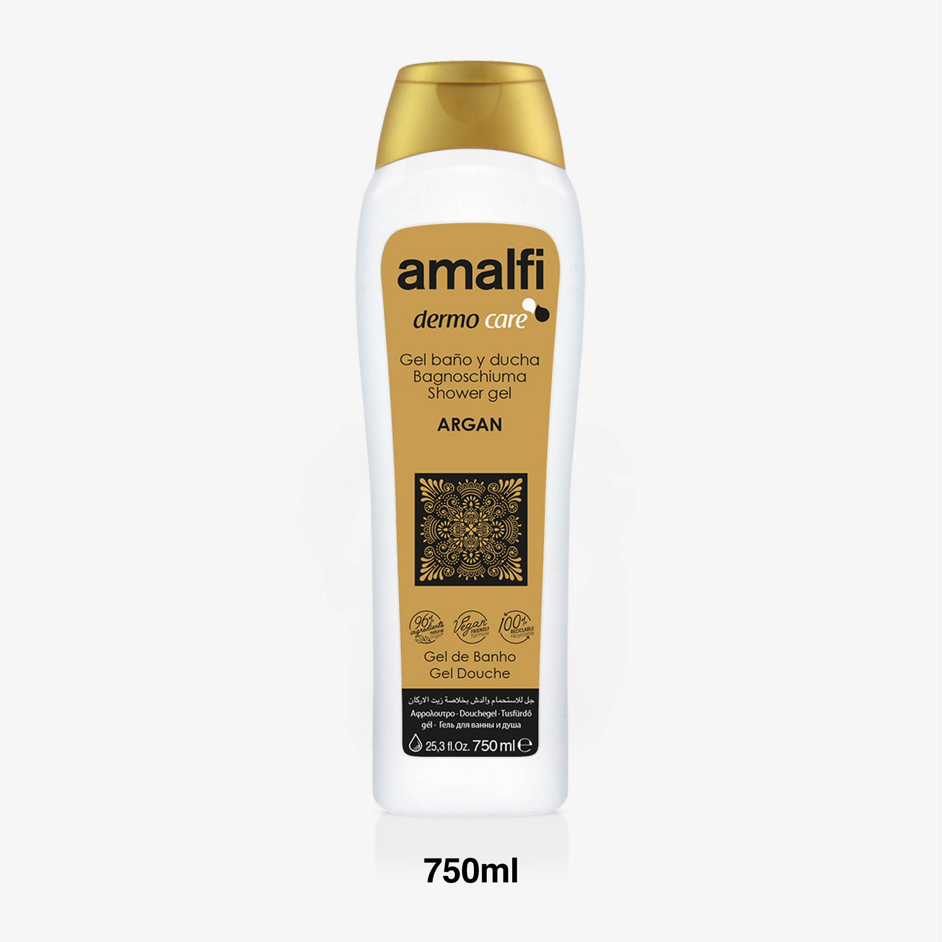 Gel Banho Amalfi Argan 750ml