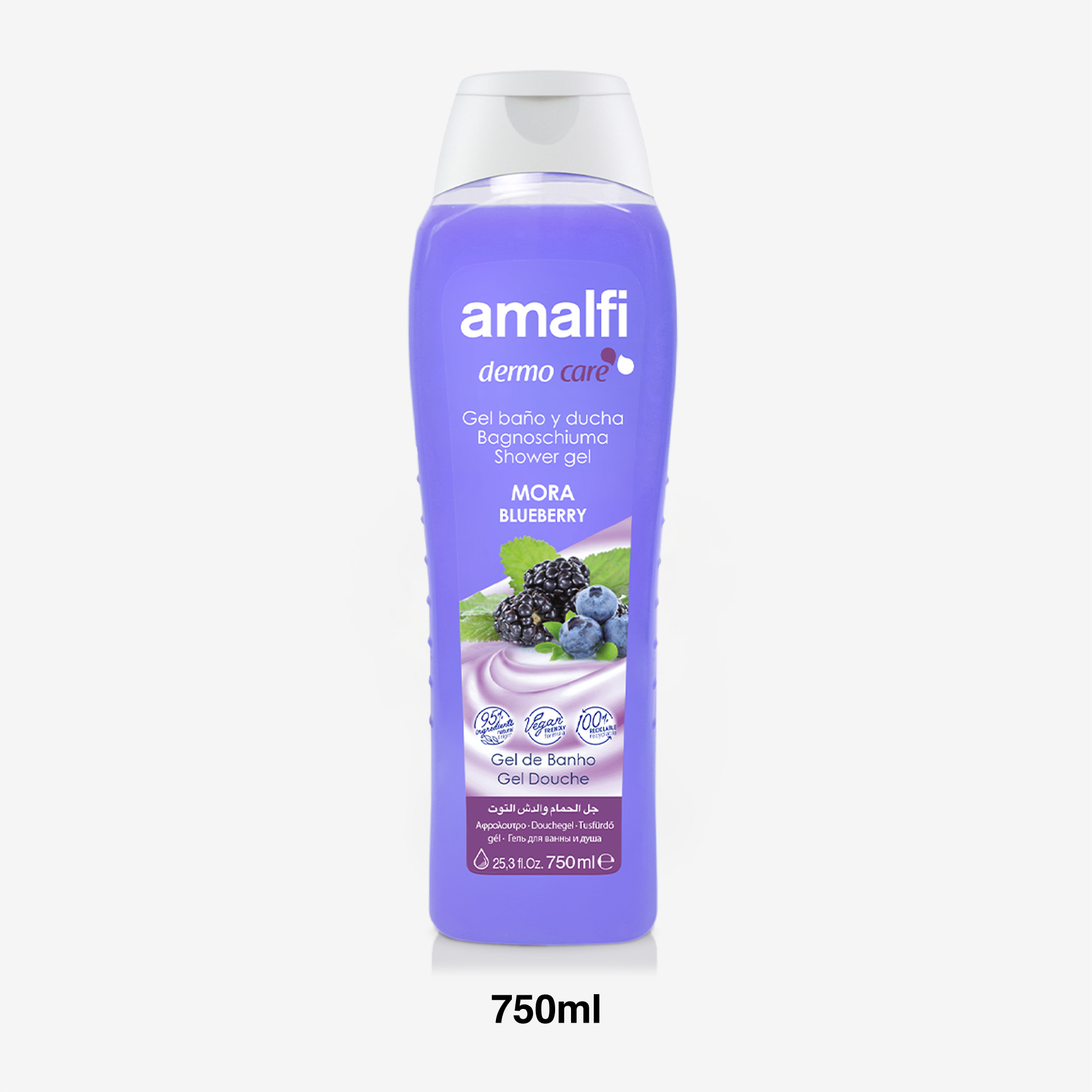 Gel Banho Amalfi Amora 750ml