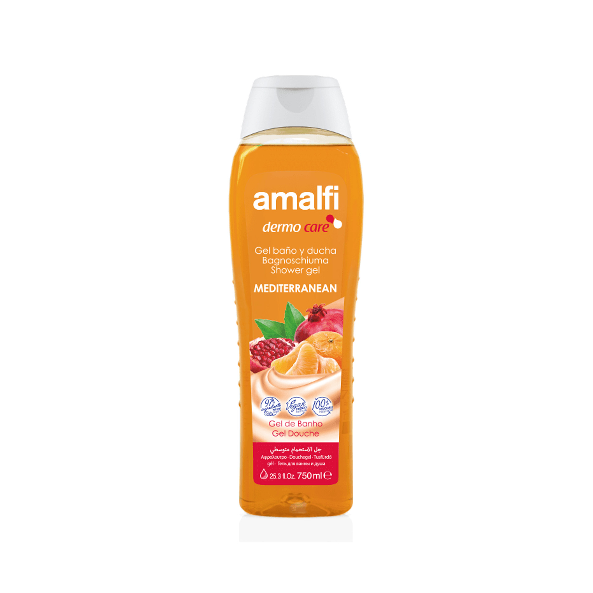 Gel Banho Amalfi Mediterrâneo 750ml