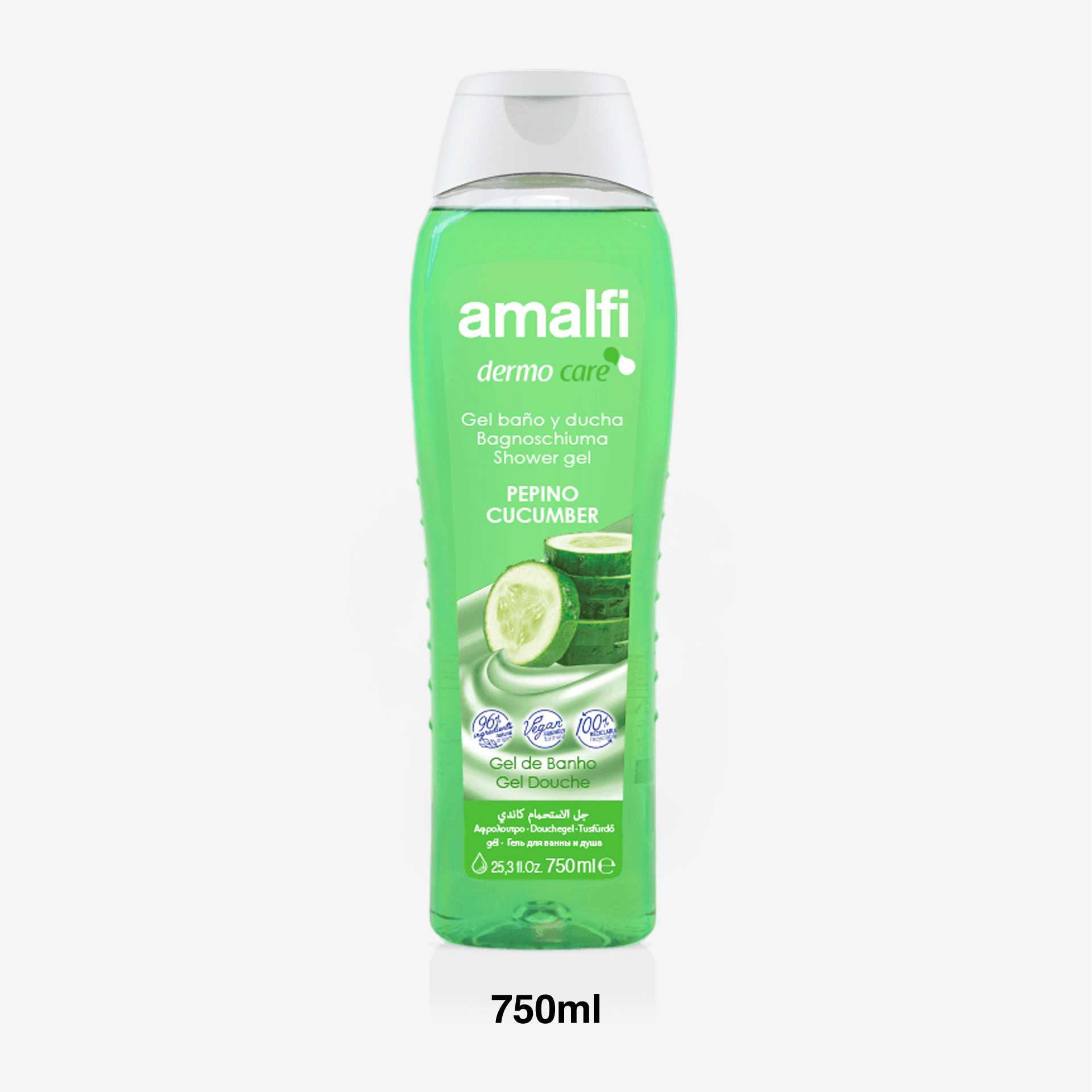 Gel Banho Amalfi Pepino 750ml