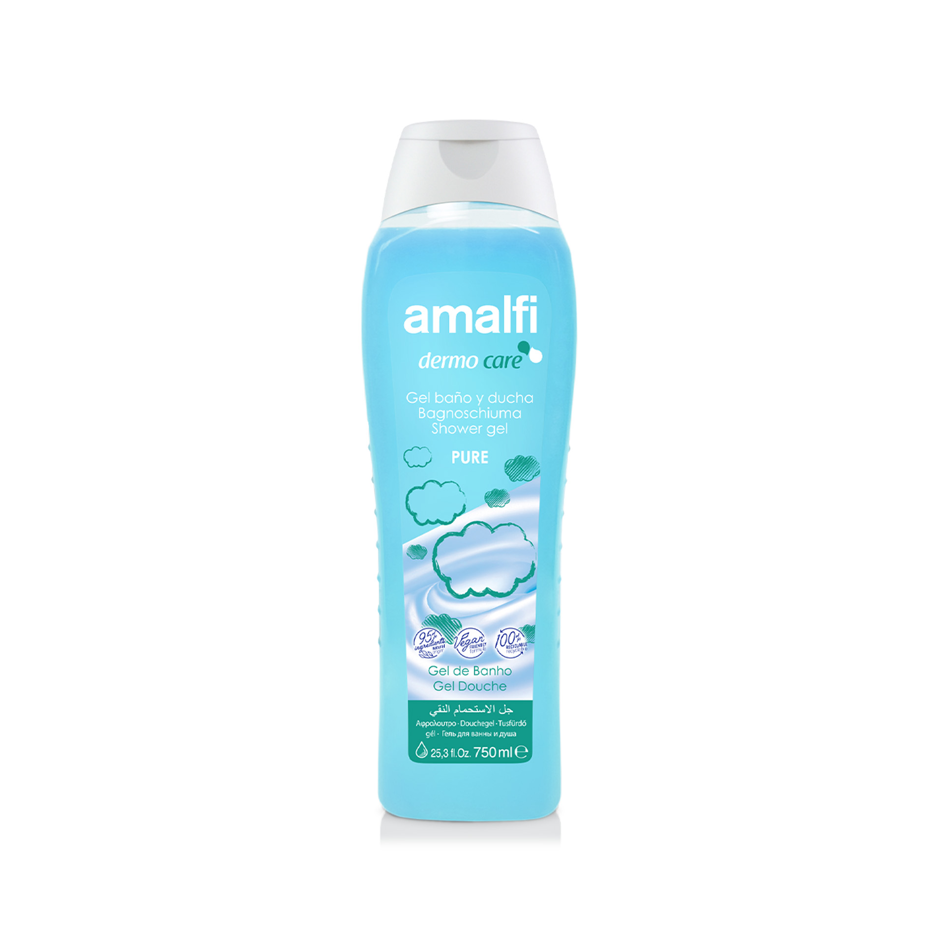 Gel Banho Amalfi Pure 750ml