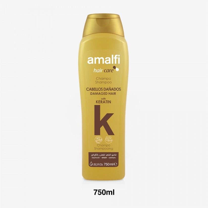 Champ� Amalfi Keratina Cabelo Danificado 750ml