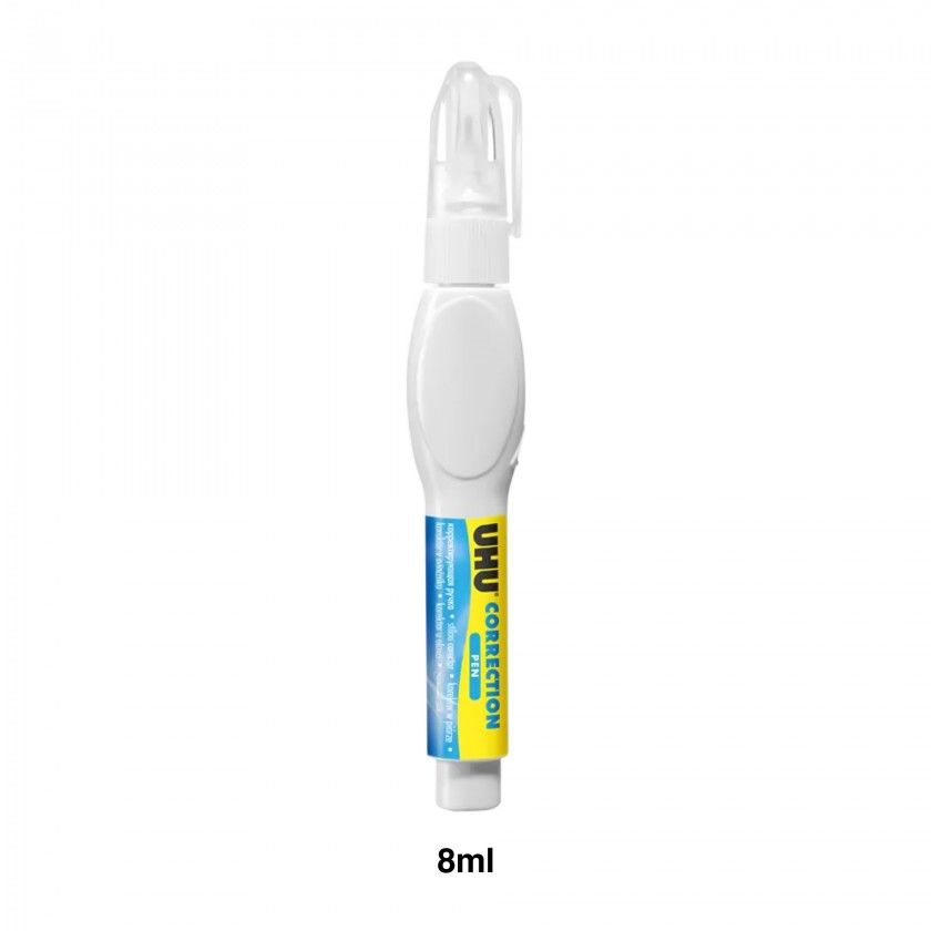 Corretor Caneta Uhu Caixa 8ml Corretor Caneta Uhu Caixa 8ml