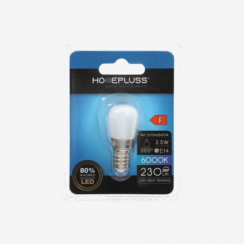 Lâmpada Led Frigorífico 2.5w E14 6000K 2.2X5.1cm Lâmpada Led Frigorífico 2.5w E14 6000K 2.2X5.1cm