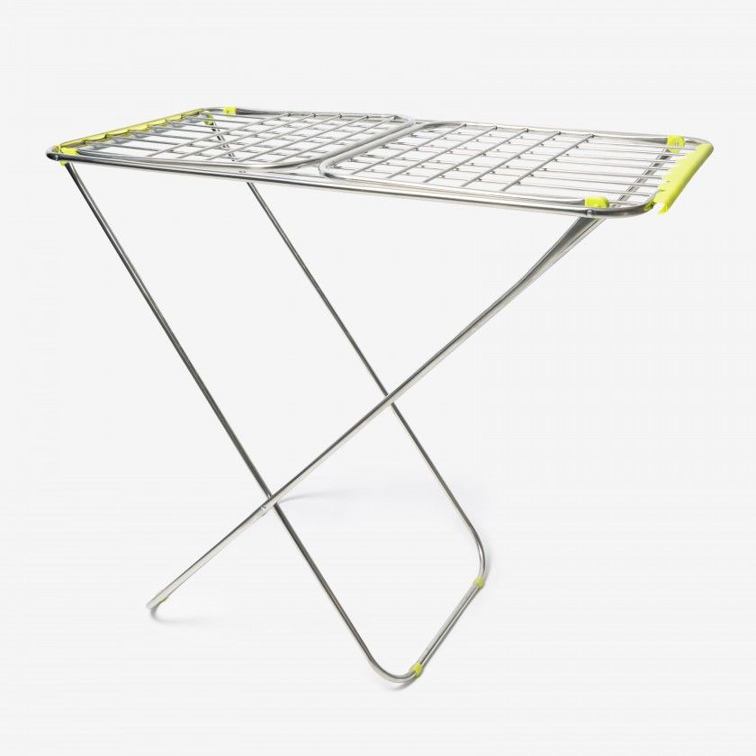 Estendal Chão Com Abas Inox Ding Cinzento 18m Estendal Chão Com Abas Inox Ding Cinzento 18m