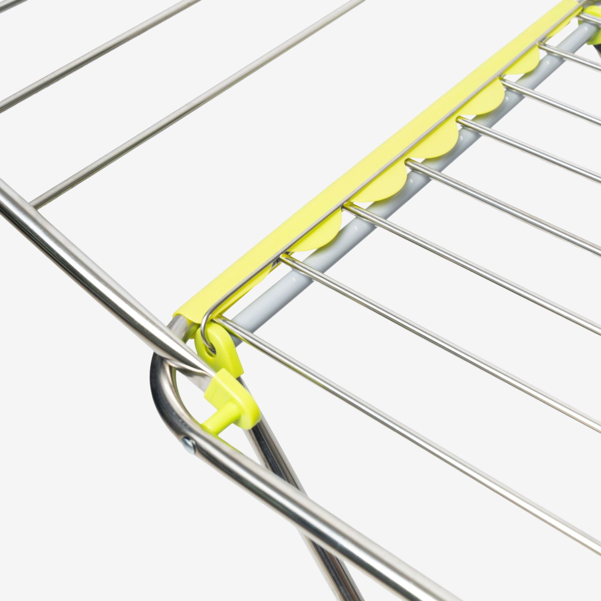 Estendal Chão Com Abas Inox Ding Cinzento 18m