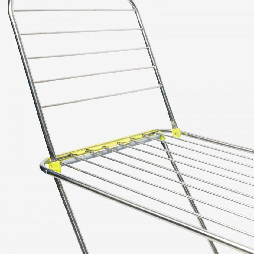Estendal Chão Com Abas Inox Ding Cinzento 18m Estendal Chão Com Abas Inox Ding Cinzento 18m