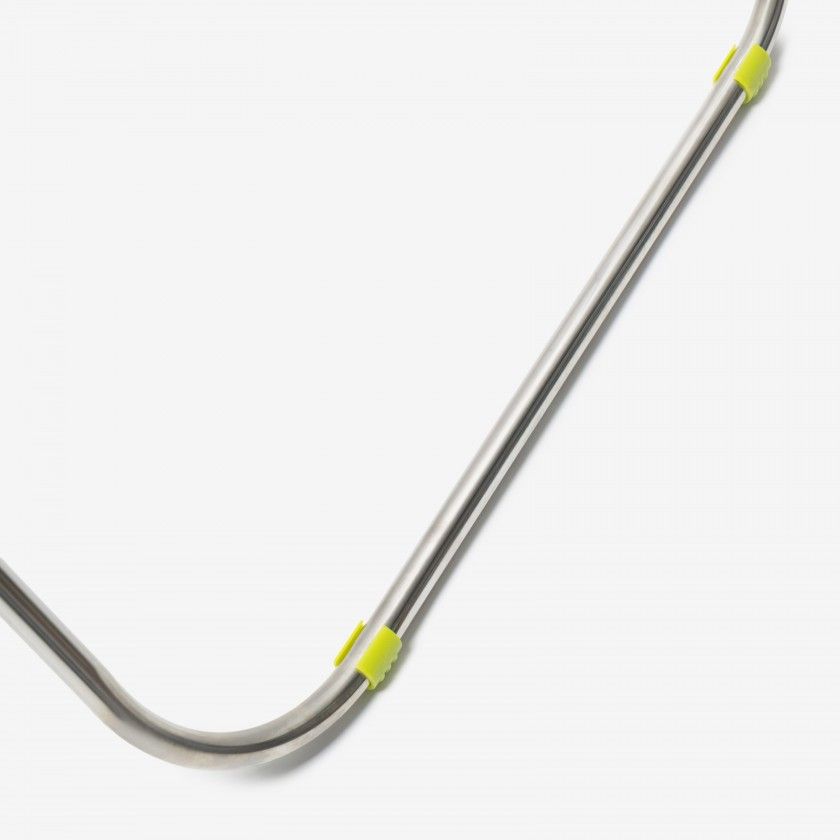 Estendal Chão Com Abas Inox Ding Cinzento 18m Estendal Chão Com Abas Inox Ding Cinzento 18m