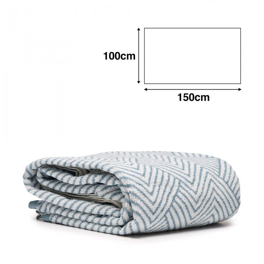Toalha de banho Vibra Azul 100X150cm Toalha de banho Vibra Azul 100X150cm