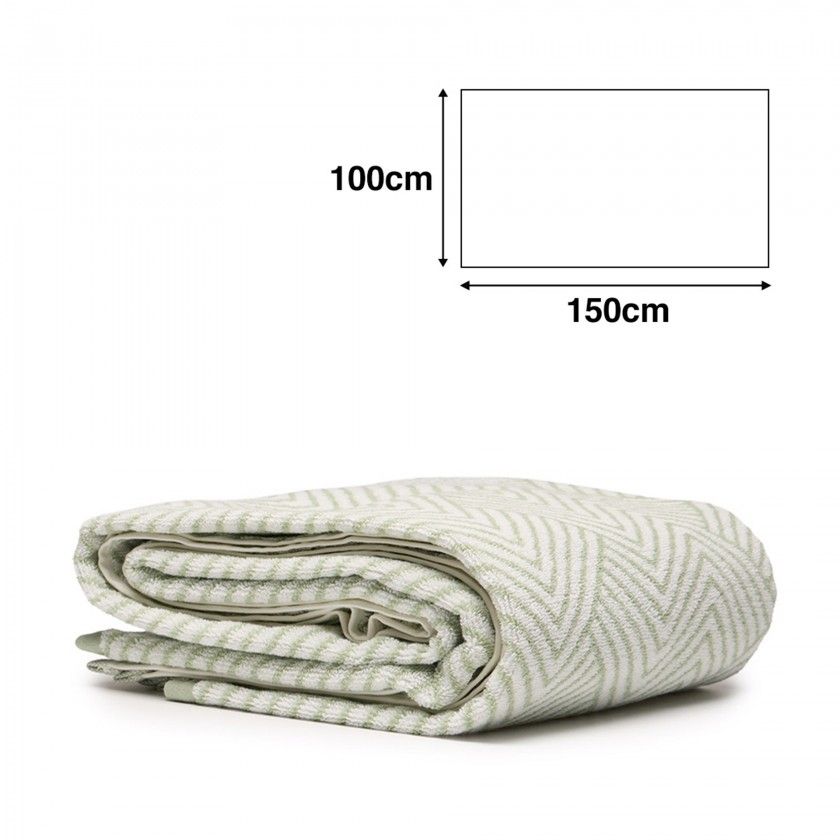 Toalha de banho Vibra Verde 100X150cm Toalha de banho Vibra Verde 100X150cm