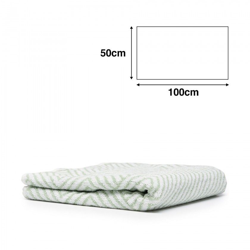 Toalha de banho Vibra Verde 50X100cm Toalha de banho Vibra Verde 50X100cm