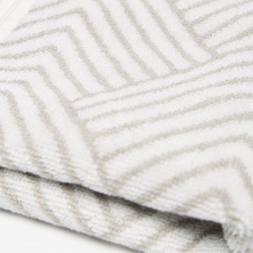 Toalha de banho Vibra Cinza 33X50cm Toalha de banho Vibra Cinza 33X50cm
