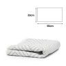 Toalha de banho Vibra Cinza 33X50cm Toalha de banho Vibra Cinza 33X50cm