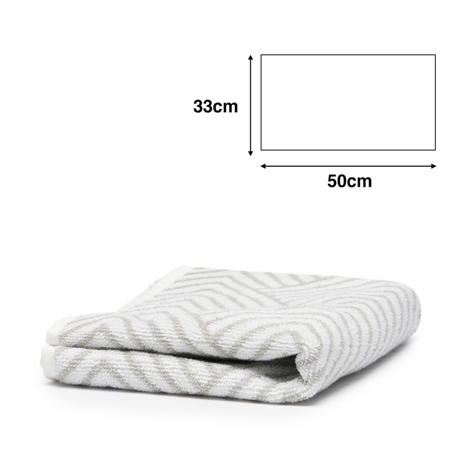 Toalha de banho Vibra Cinza 33X50cm
