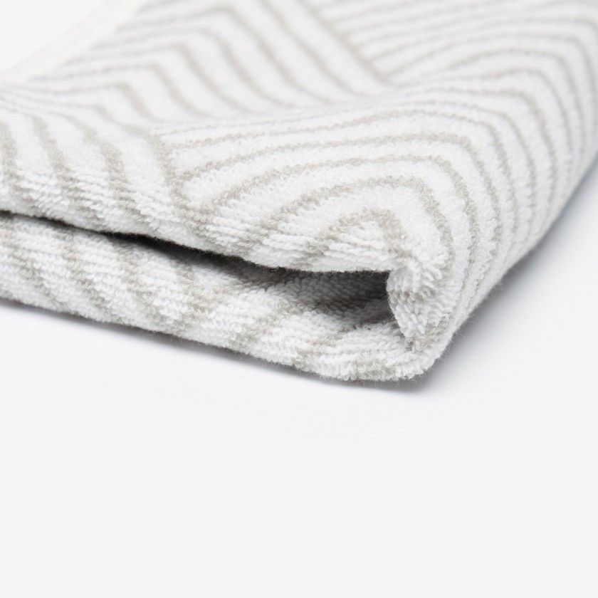Toalha de banho Vibra Cinza 33X50cm Toalha de banho Vibra Cinza 33X50cm