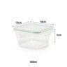 Caixa Hermética Vomboss Plástico Quadrada 600ml Caixa Hermética Vomboss Plástico Quadrada 600ml