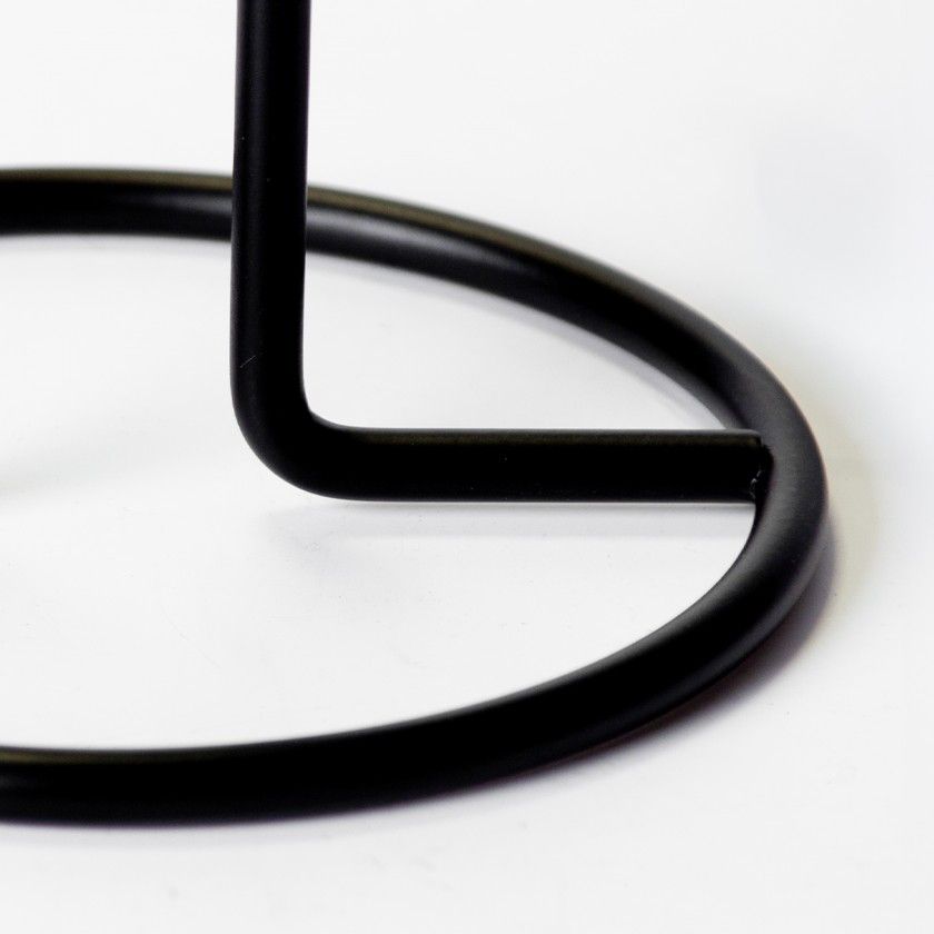 Porta Rolo Cozinha Metal Preto 14X31.5cm Porta Rolo Cozinha Metal Preto 14X31.5cm
