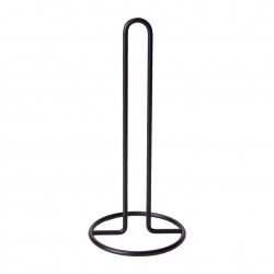 Porta Rolo Cozinha Metal Preto 14X31.5cm Porta Rolo Cozinha Metal Preto 14X31.5cm