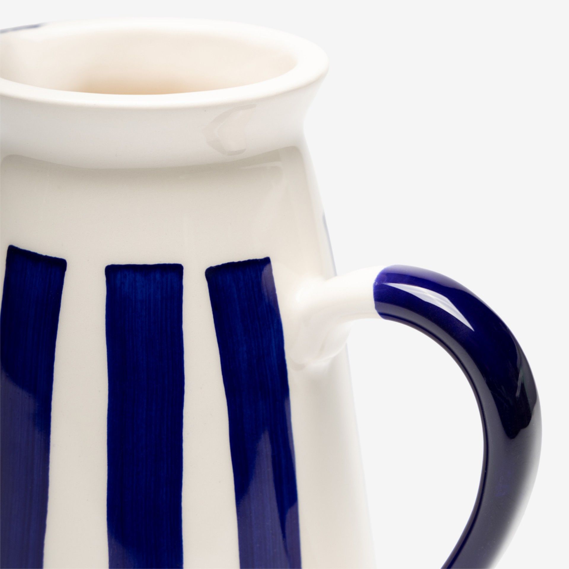 Jarra Direita Riscas Azul