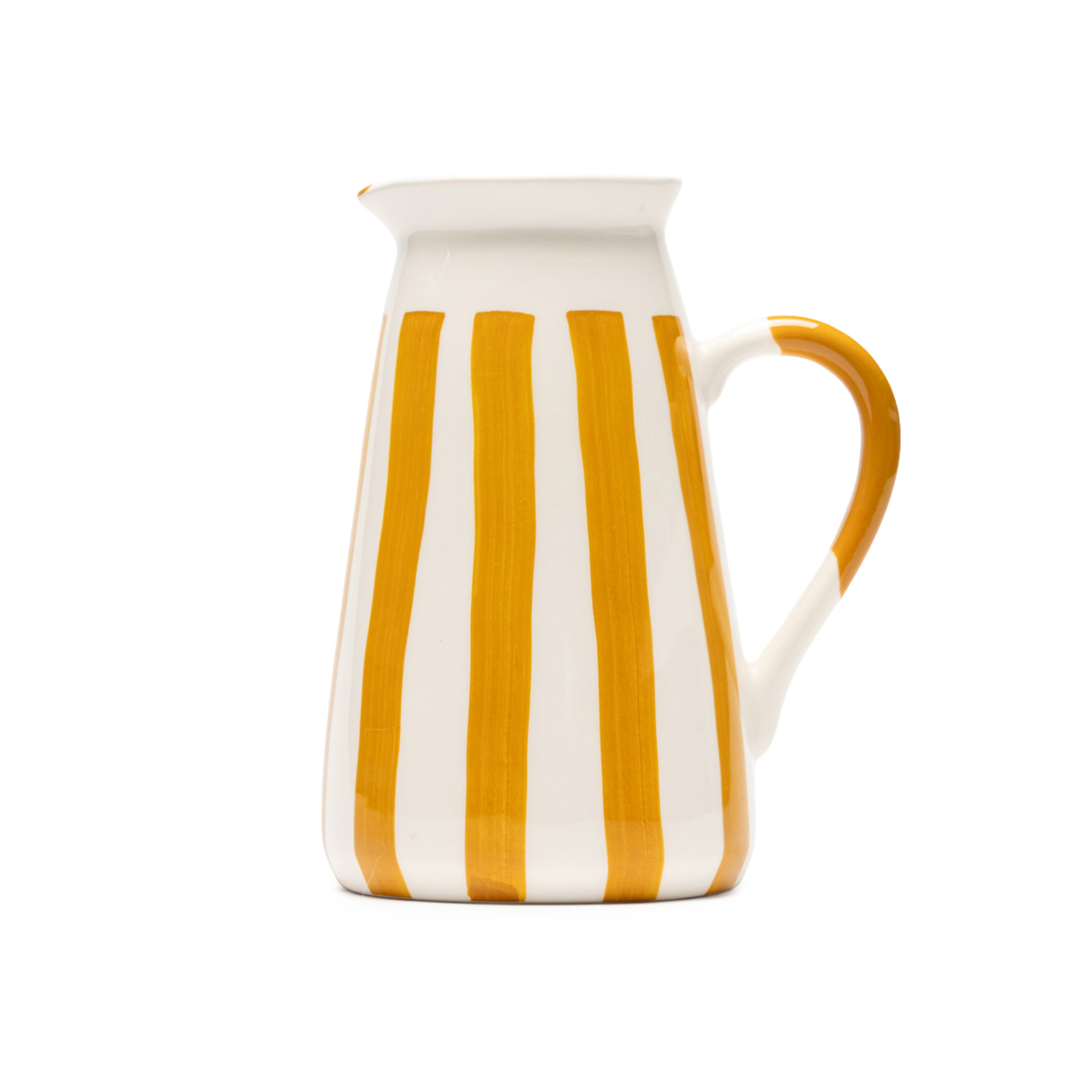 Jarra Direita Riscas Amarelo