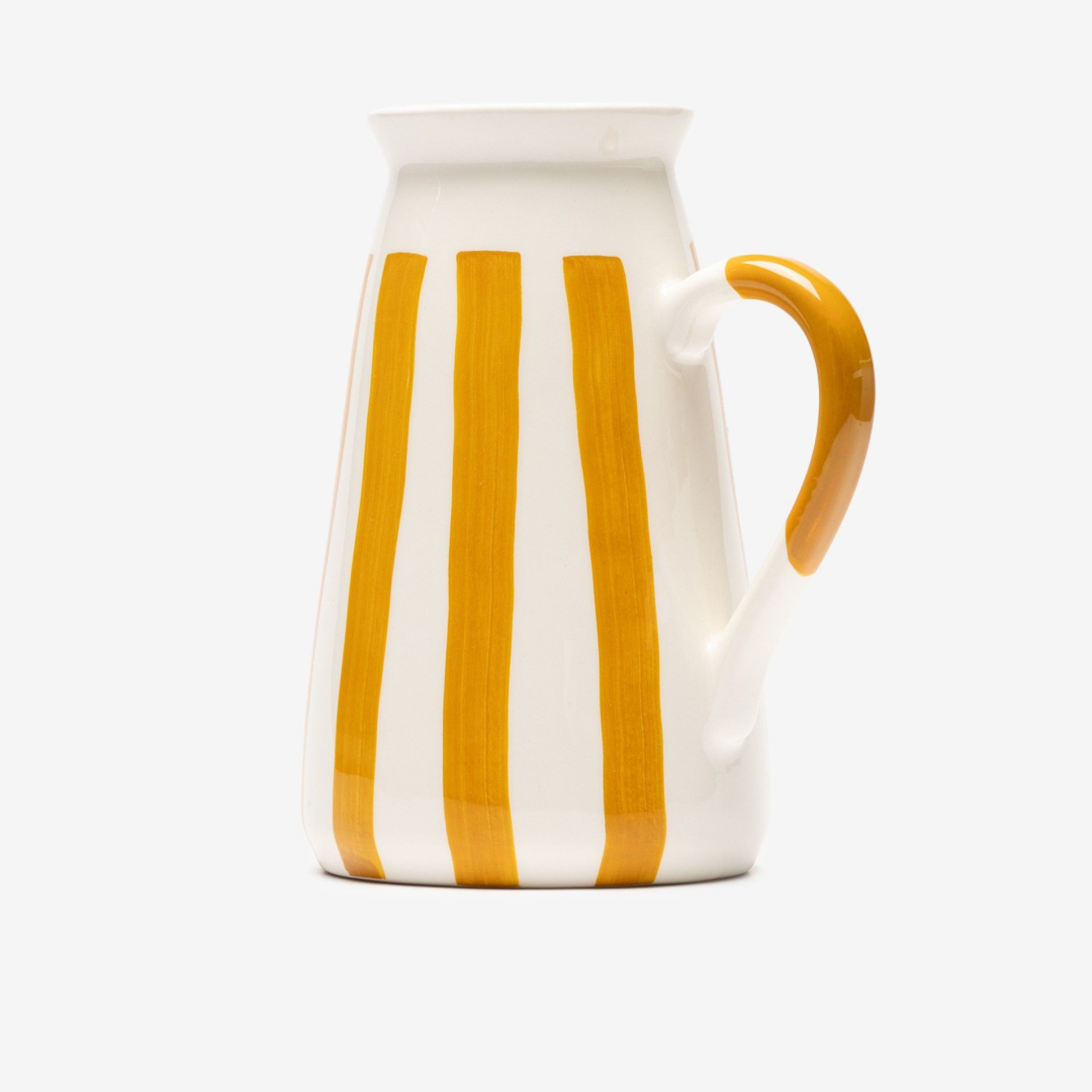 Jarra Direita Riscas Amarelo
