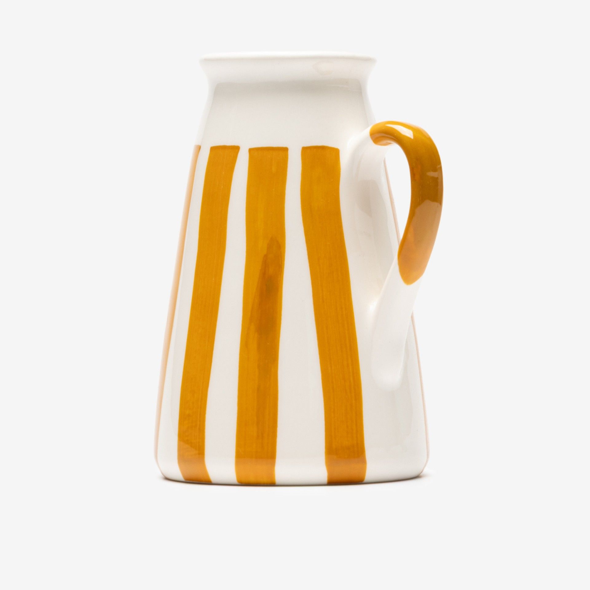 Jarra Direita Riscas Amarelo