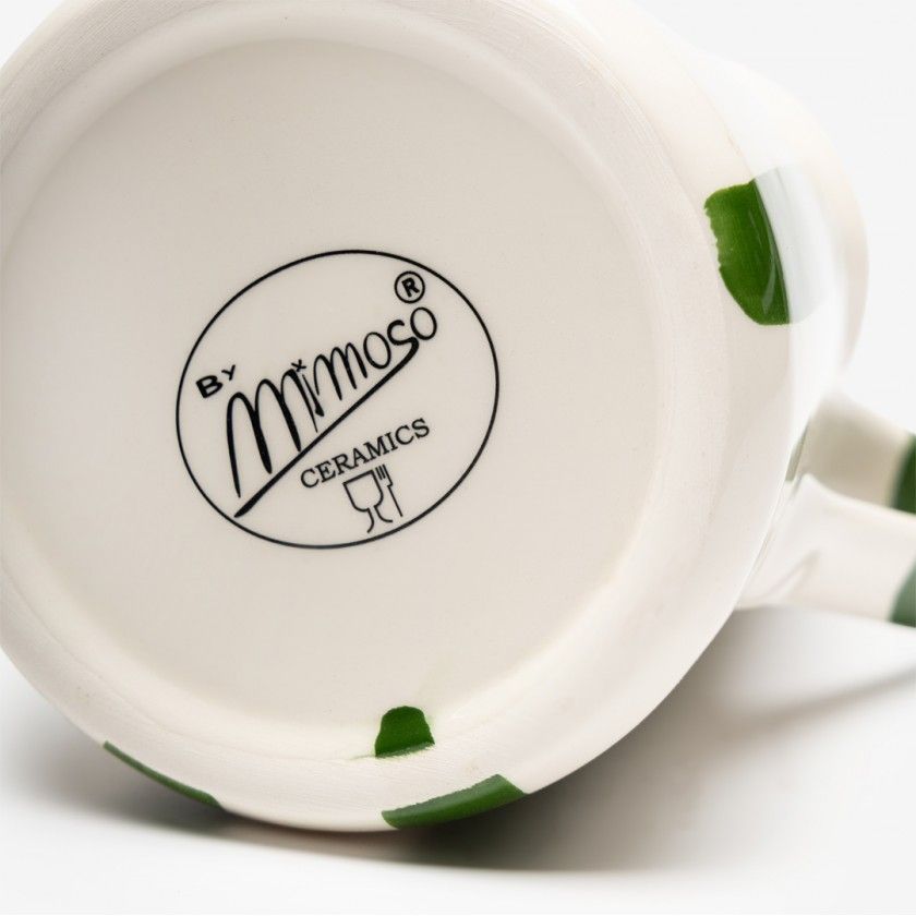 Jarra Direita Riscas Verde Jarra Direita Riscas Verde
