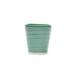 Copo Caf� Riscas Verde 5.5cm
