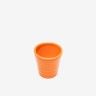 Copo Café Riscas Laranja 5.5cm Copo Café Riscas Laranja 5.5cm