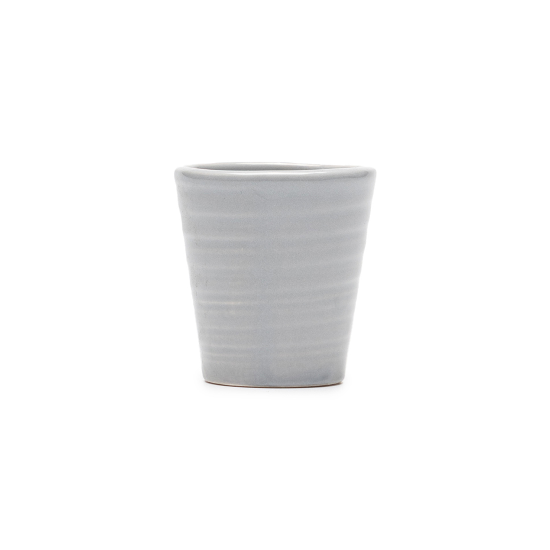 Copo Cafe Riscas Cinza 5.5cm