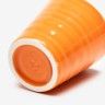 Copo Café Riscas Laranja 5.5cm Copo Café Riscas Laranja 5.5cm