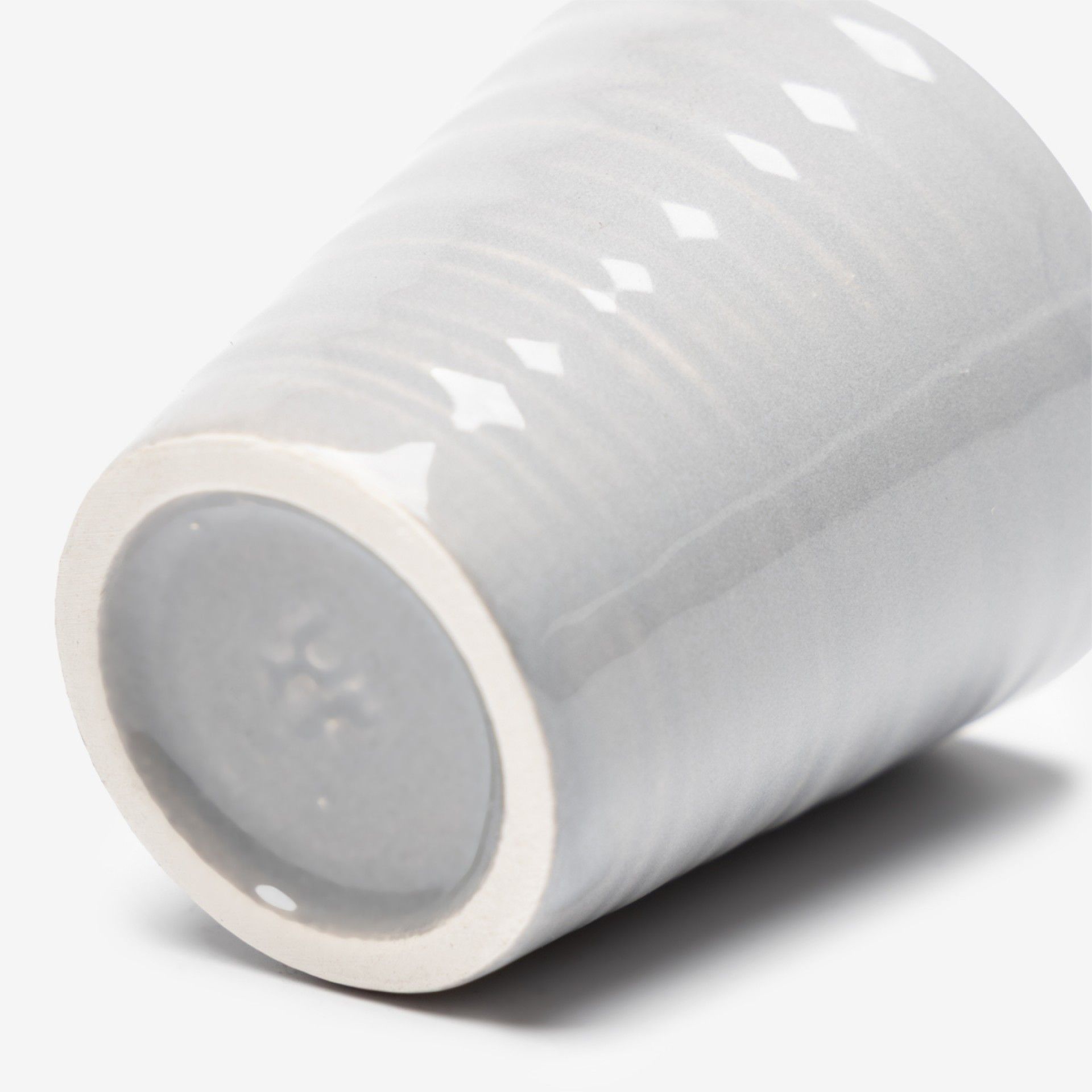 Copo Cafe Riscas Cinza 5.5cm