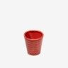 Copo Cafe Riscas Salmao 5.5cm Copo Cafe Riscas Salmao 5.5cm
