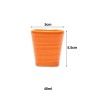 Copo Café Riscas Laranja 5.5cm Copo Café Riscas Laranja 5.5cm