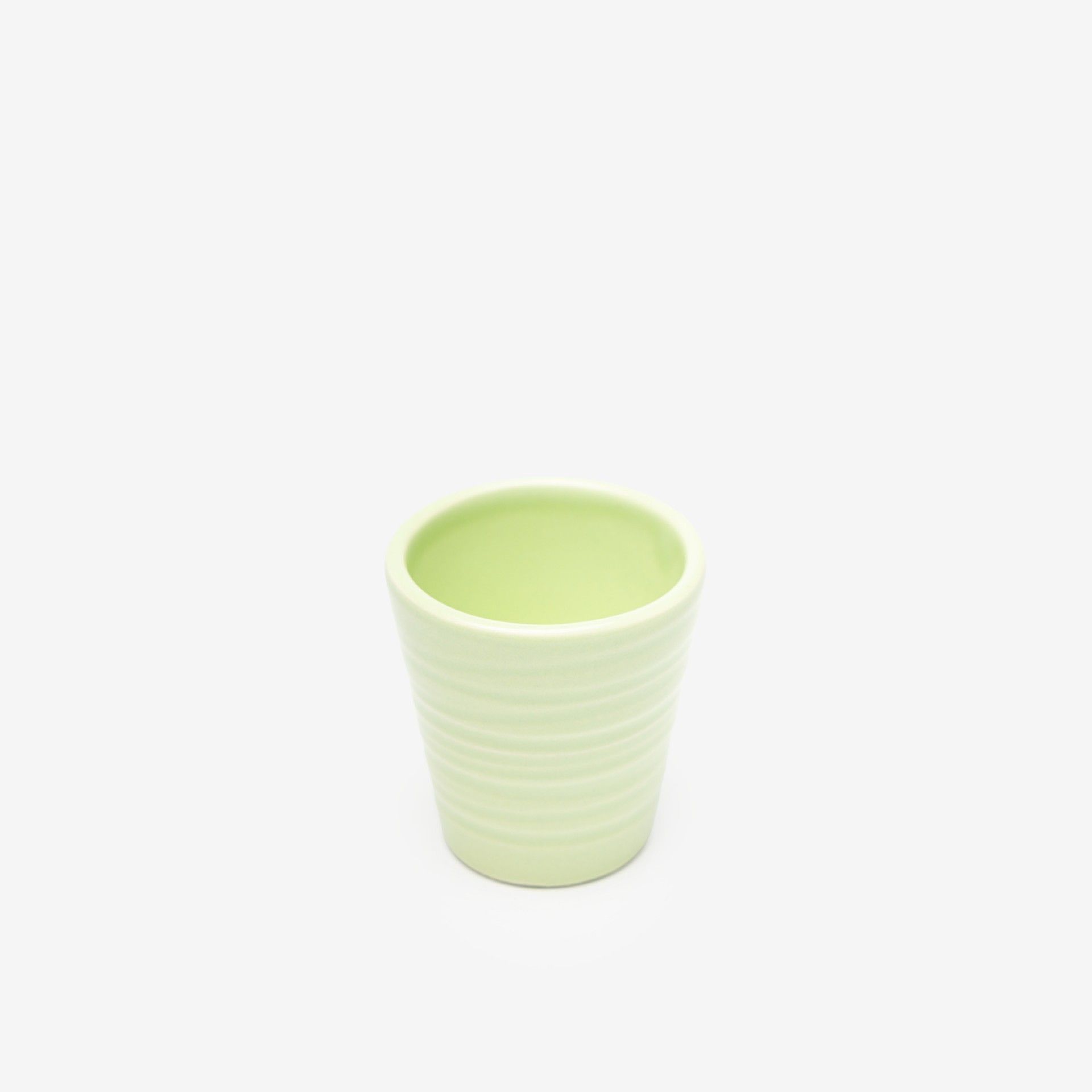 Copo Café Riscas Verde Pastel 5.5cm