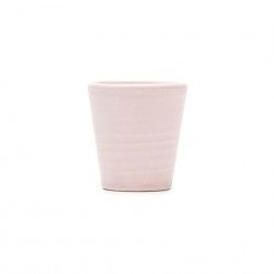 Copo Cafe Riscas Rosa Pastel 5.5cm