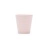 Copo Cafe Riscas Rosa Pastel 5.5cm Copo Cafe Riscas Rosa Pastel 5.5cm