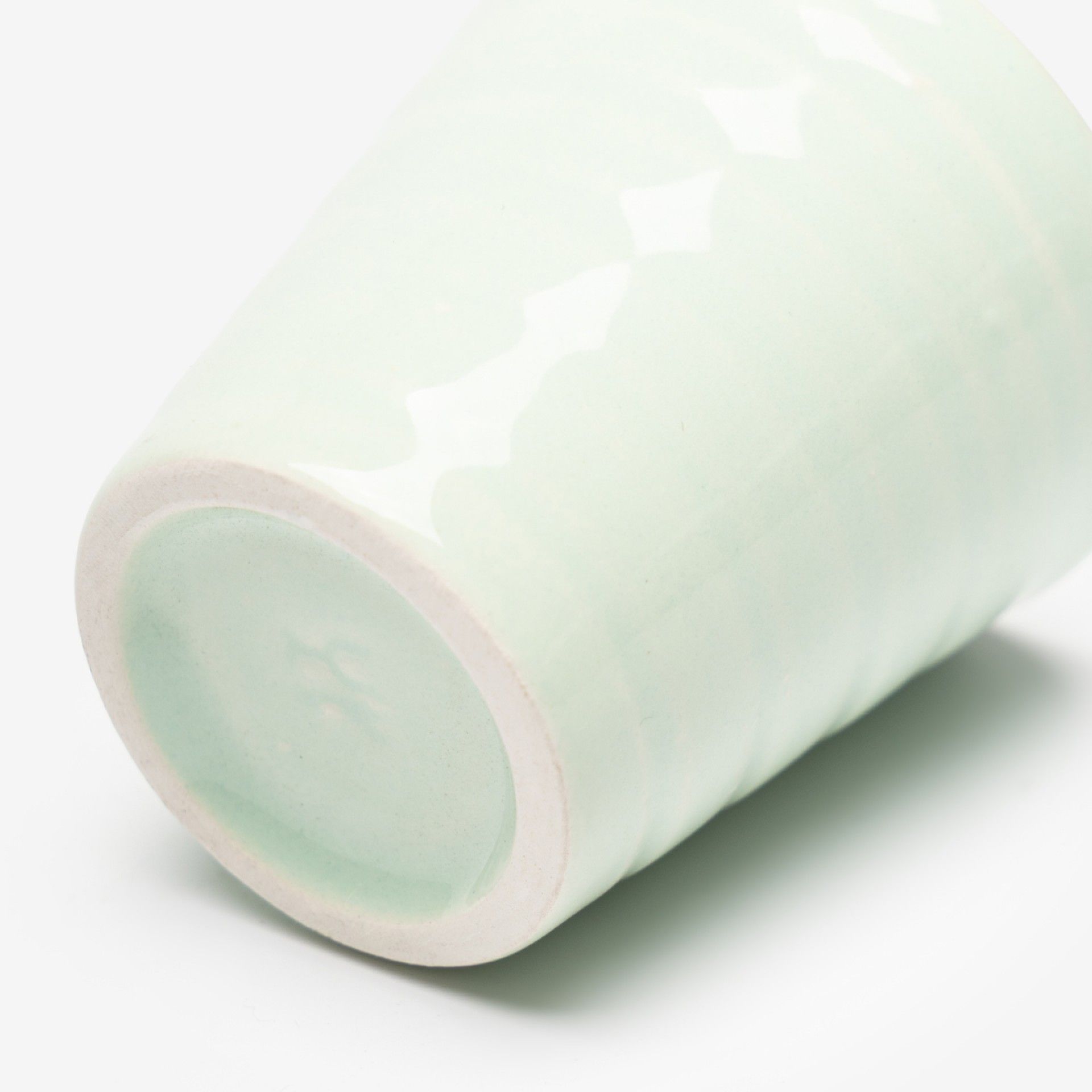 Copo Café Riscas Verde Agua 5.5cm
