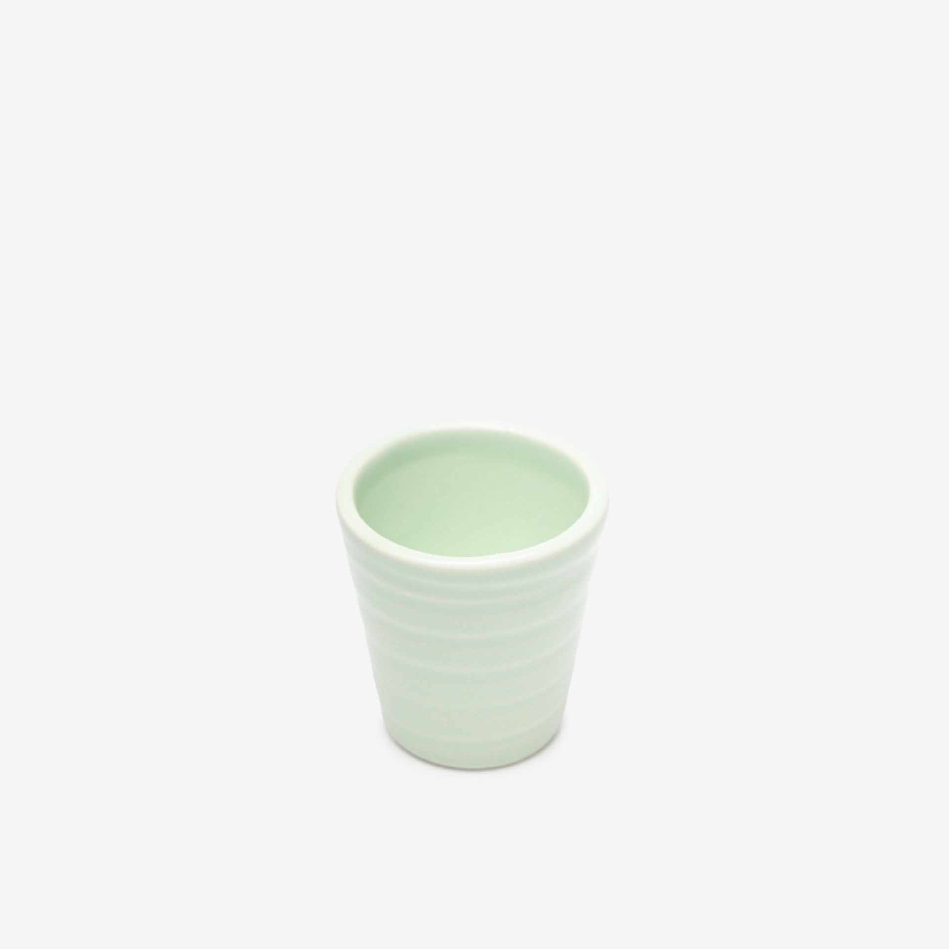 Copo Café Riscas Verde Agua 5.5cm